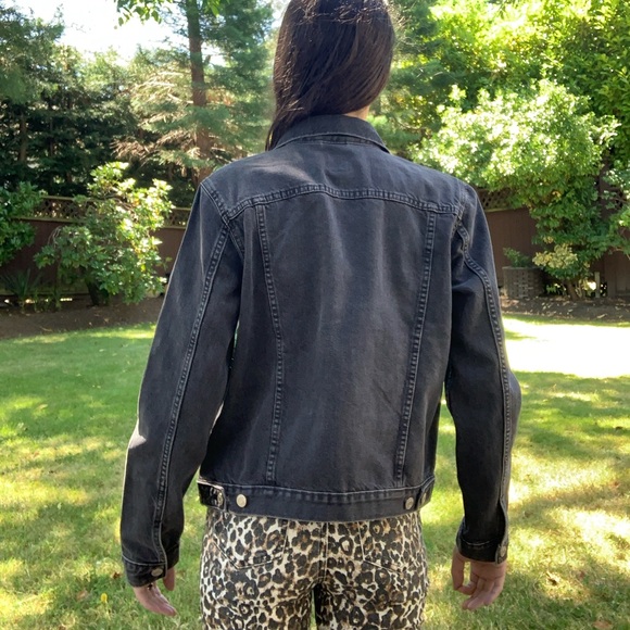 Gap black denim jacket - Picture 13 of 15